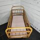 Vintage Rattan Children's Bed