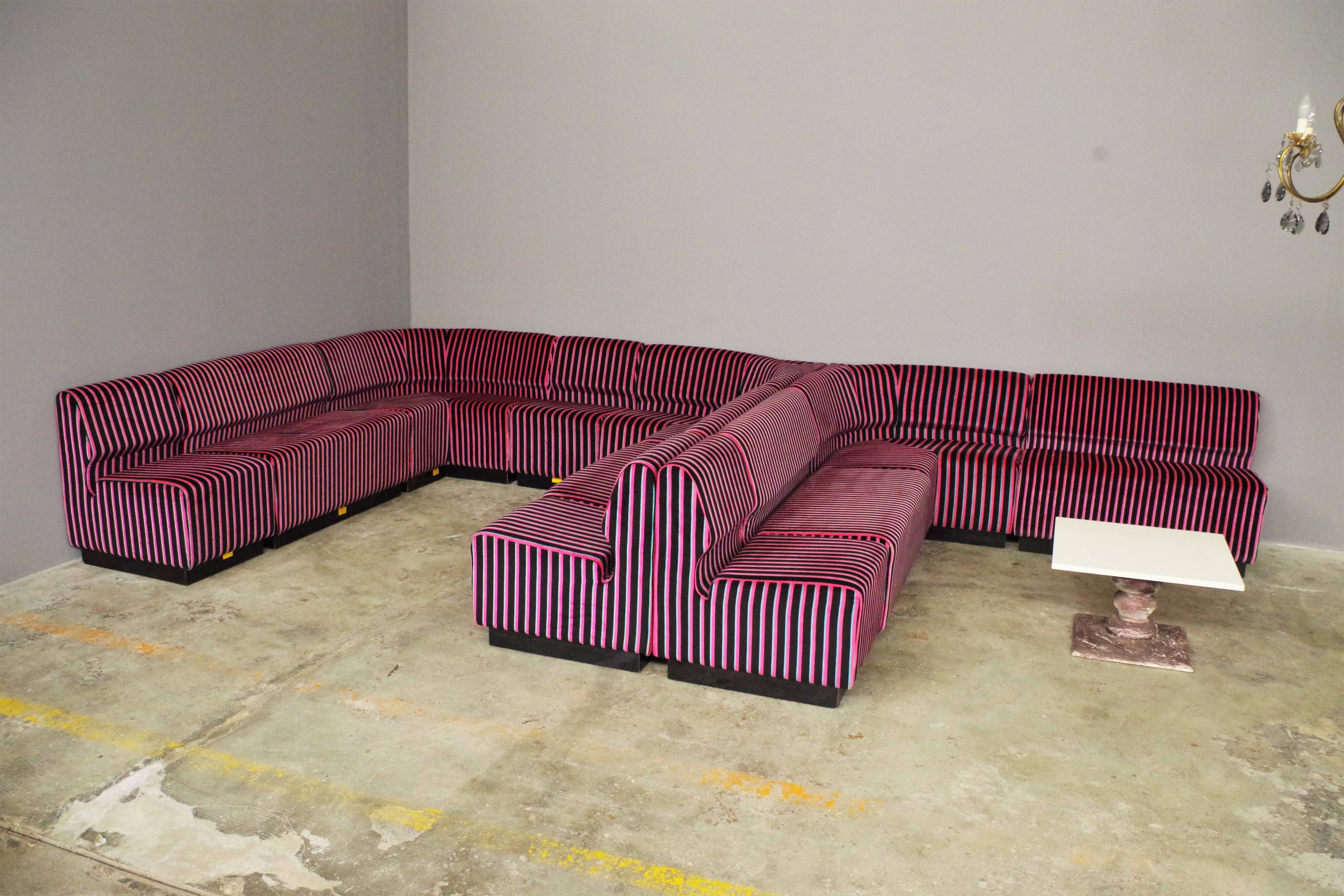 Cestari striped sofa 1995