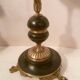 Pair of lion paw candlesticks 19th century napoleon iii in bronze & stone