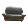 2-Seat leather sofa