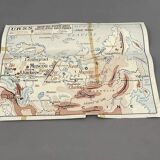 Old school geographical map, Rossignol edition