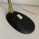Vintage 1960s black and gold Aluminor banker's desk lamp - 45cm