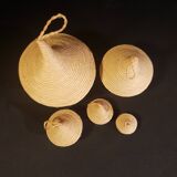 Small woven nesting baskets