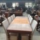 1 table + 6 upholstered chairs