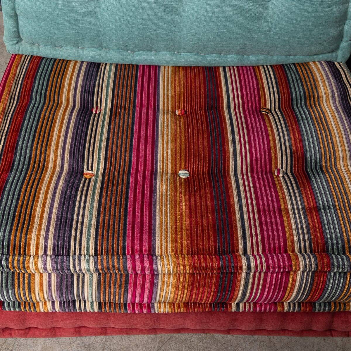 21stc "mah jong" sectional sofa by hans hopfer for roche bobois, france c.2