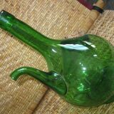 Blown glass carafe with spout