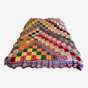 Plaid dessus de lit Seventies 220cm