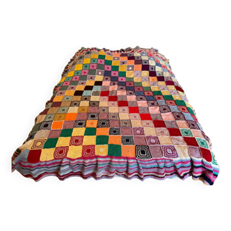 Plaid dessus de lit Seventies 220cm