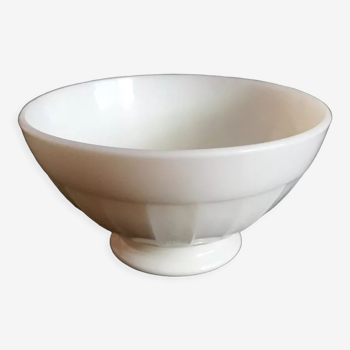 White opaline bowl, 70s