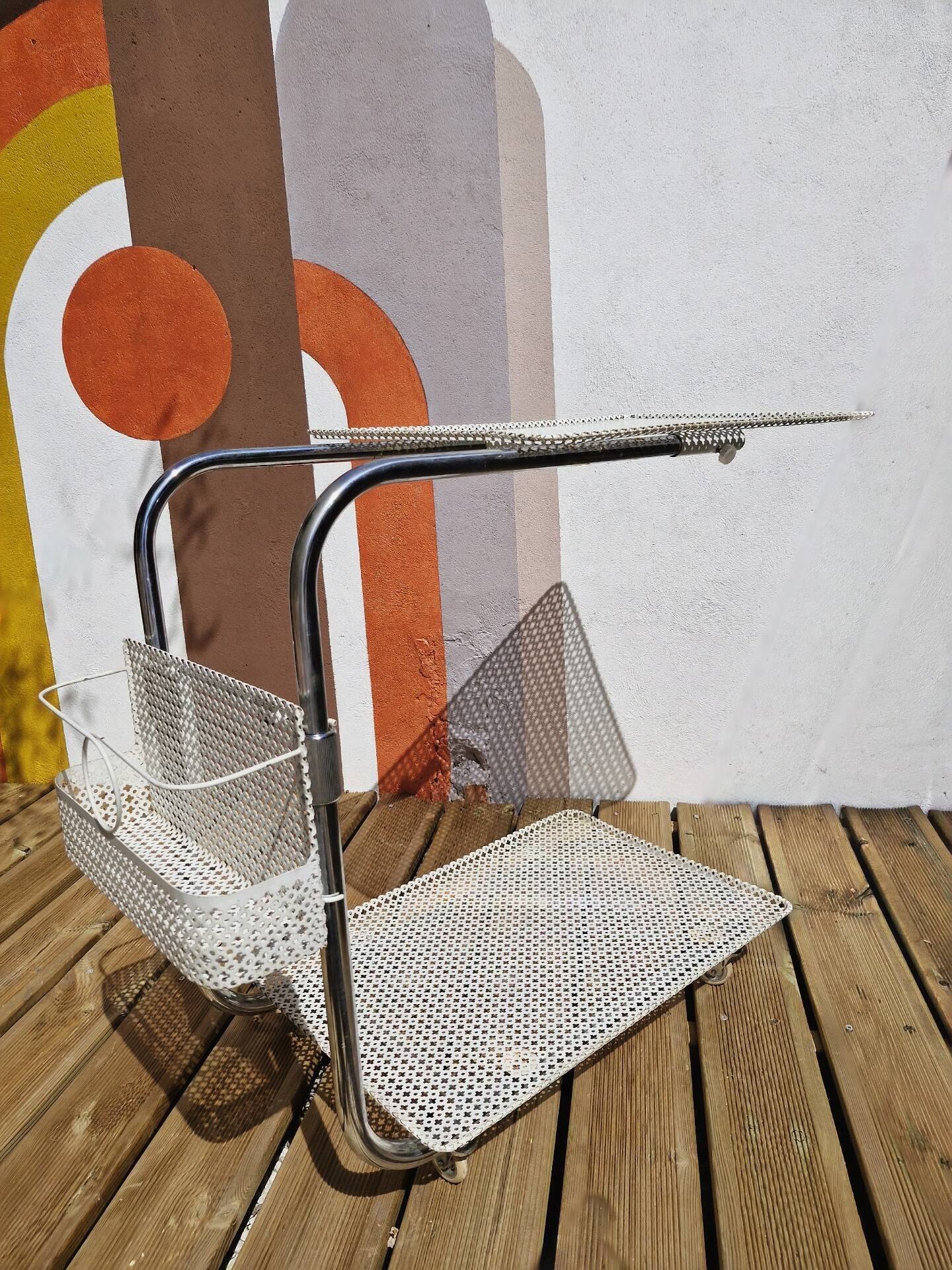 Dessert "The Adapt Bar" by Mathieu Matégot from the 50s, 60s.