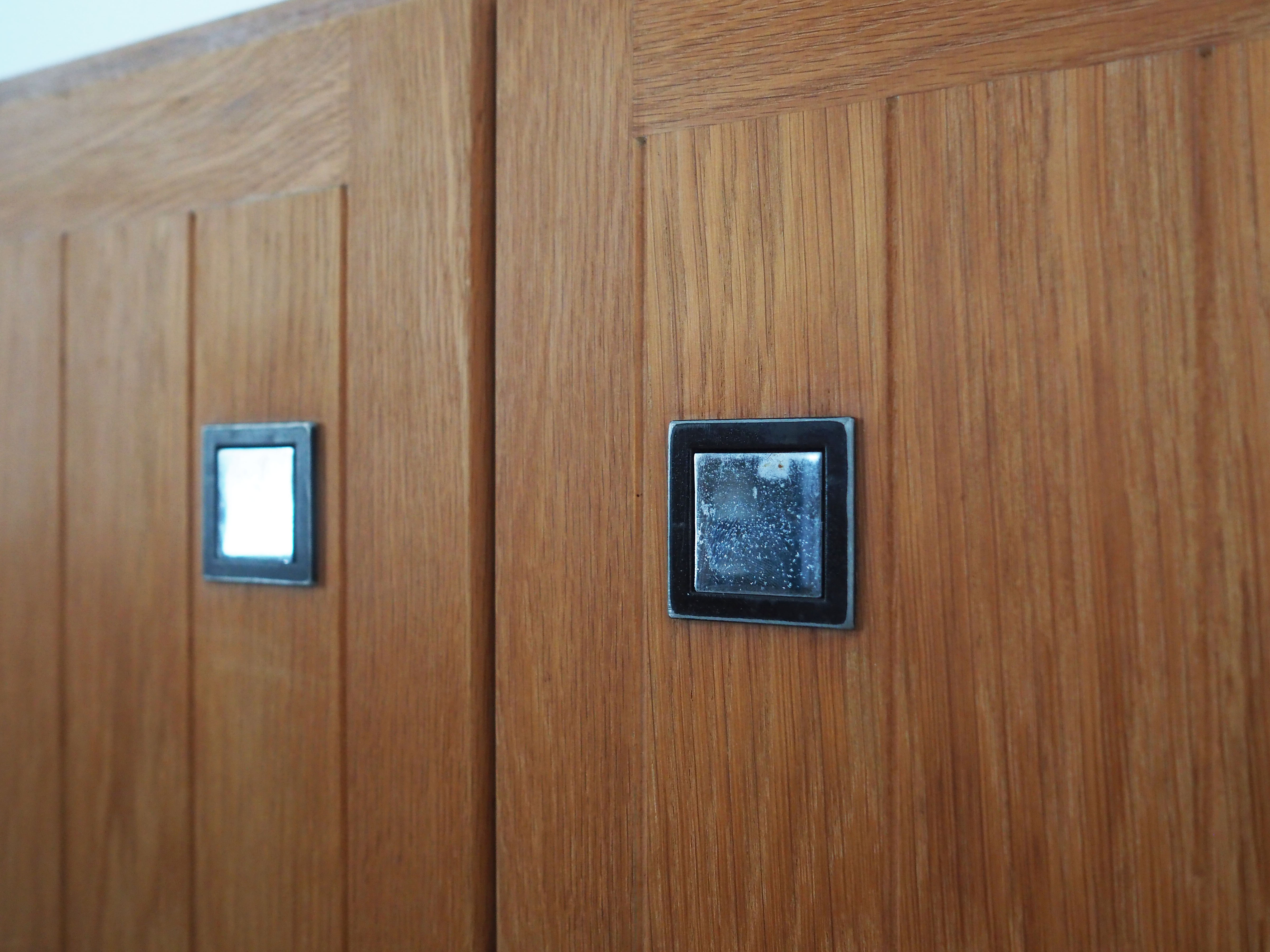 Enfilade en frêne, design danois, années 1970, Danemark