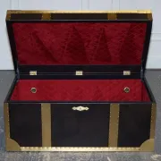 Cumberland Storage Chest with Red Velvet Lining by Timothy Oulton