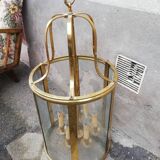 Vintage brass lantern