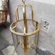 Lanterne vintage laiton