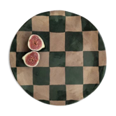 Assiette en grès