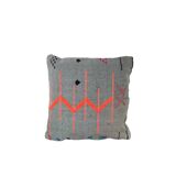 Coussin berbère gris ethnique