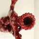 Vintage red ceramic candle holder - doe - "Nice"