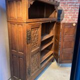 Rustic wardrobe neo renaissance style