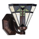 Square Tiffany wall lamp