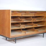Teak Display Cabinet – Vintage Shop Display Counter from the 1950s