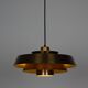 Danish vintage pendant lamp Nova by Jo Hammerborg, Fog og Morup, 1963