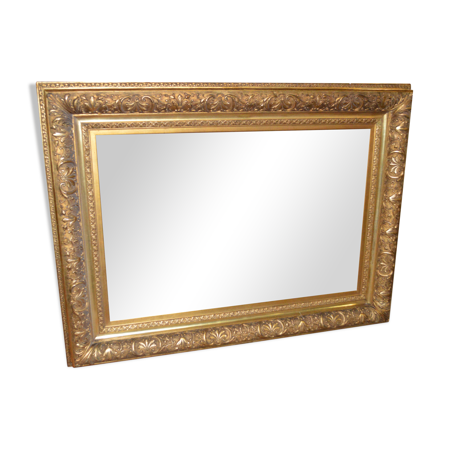 Golden mirror - 158x118cm