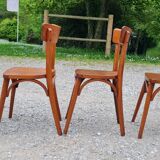 Set of 4 Baumann bistro chairs