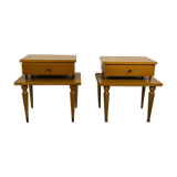 Pair of scandinavian bedsides