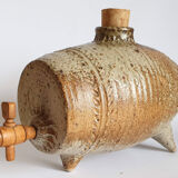 Berry sandstone barrel fountain