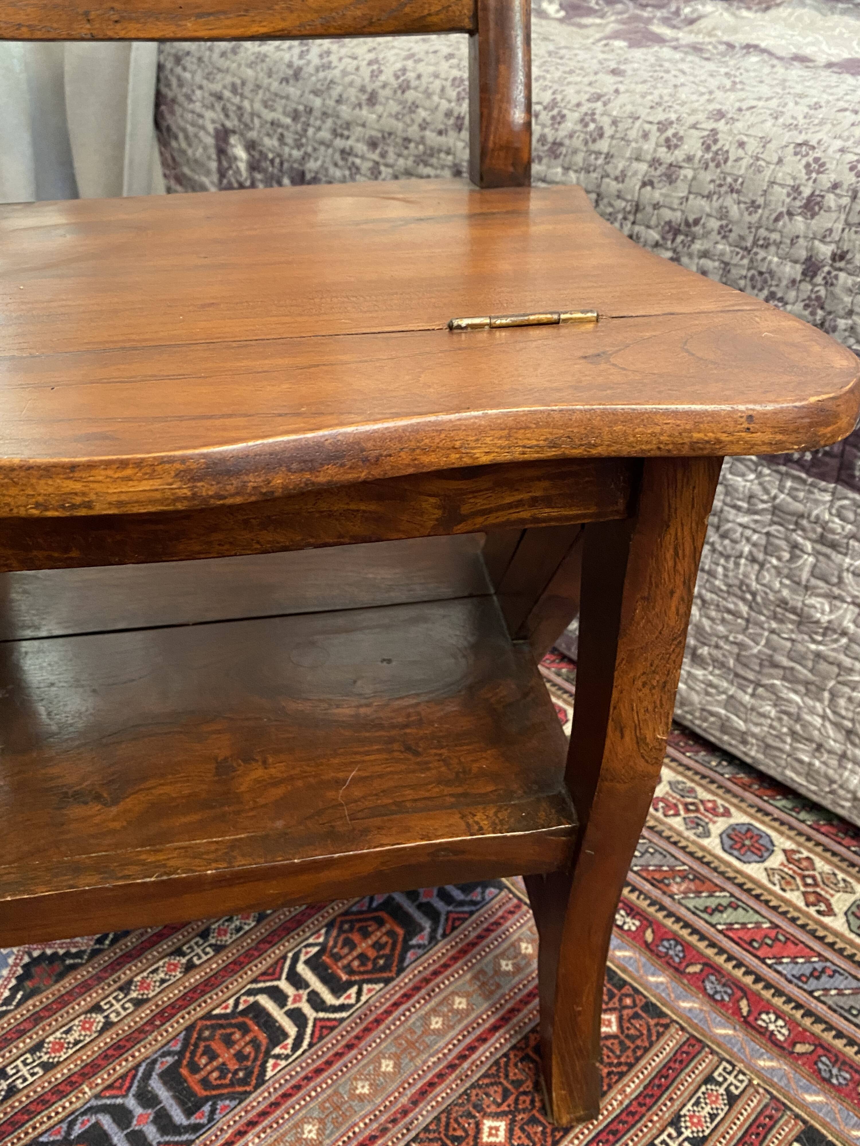 Solid wood ladder chair