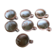 Series of 9 cups of sandstone