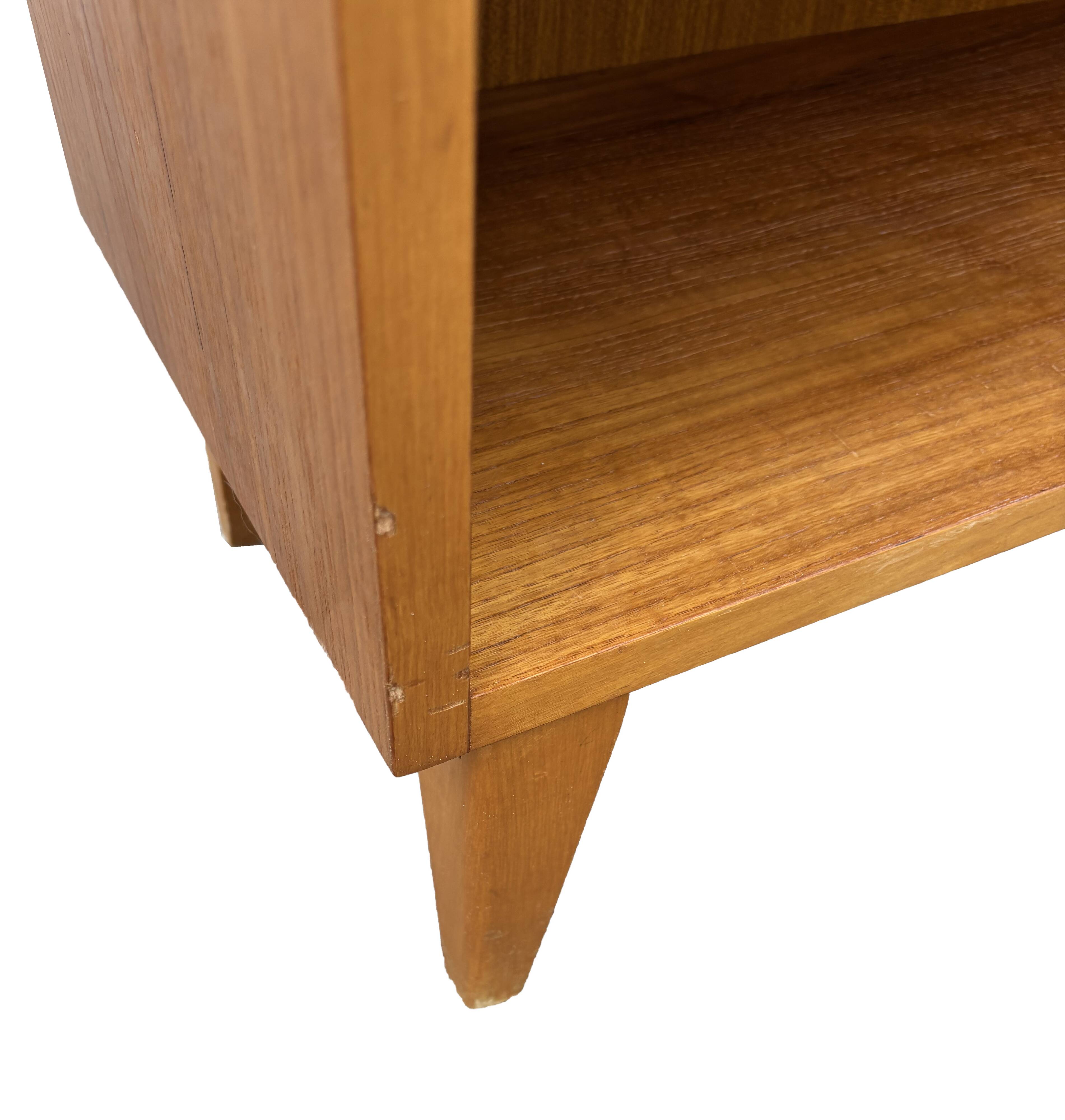 Large vintage teak bookcase, Danish design, 1960s