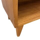 Vintage large teak bookcase danish design 60s