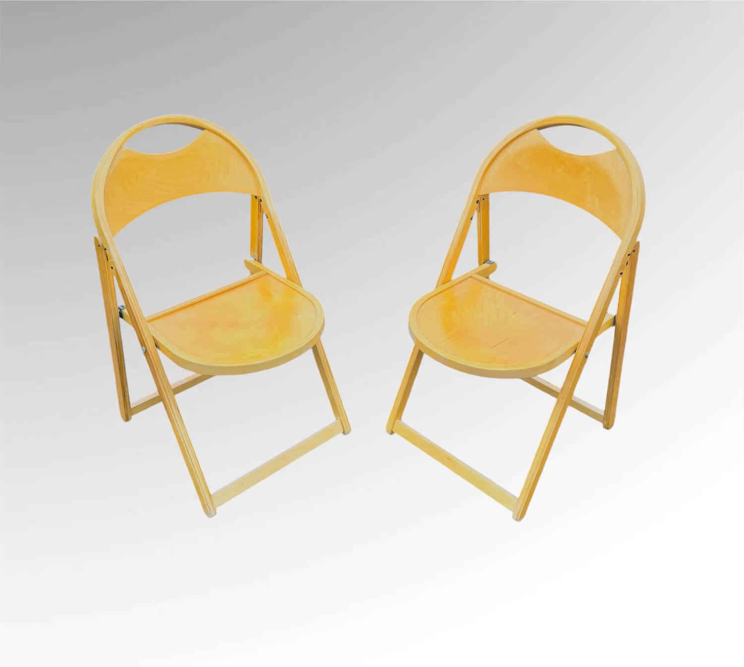 Paire de chaises pliantes  OTK 26 et 27, 1960-1970