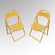 Paire de chaises pliantes  OTK 26 et 27, 1960-1970