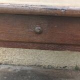 Children's oak desk, 1 drawer