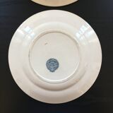 Pair of Terre de Fer plates