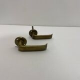 Gio Ponti Brass Door Handle Art Deco 1930s Italian Midcentury Architecture