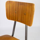 Set de deux chaises de bureau en teck de design danois