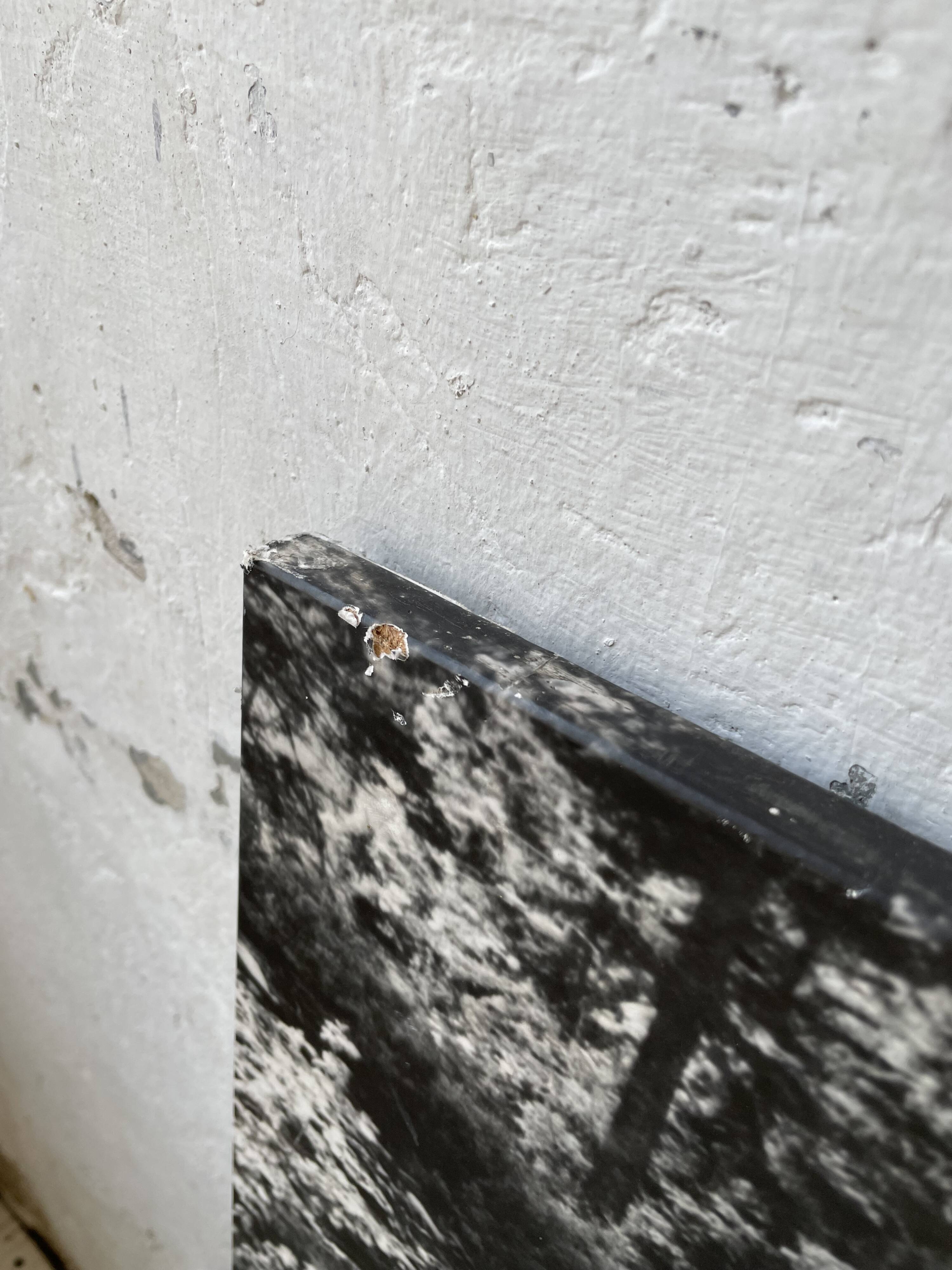 Old XXL black and white mountain photography