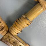 Rattan headboard and footboards