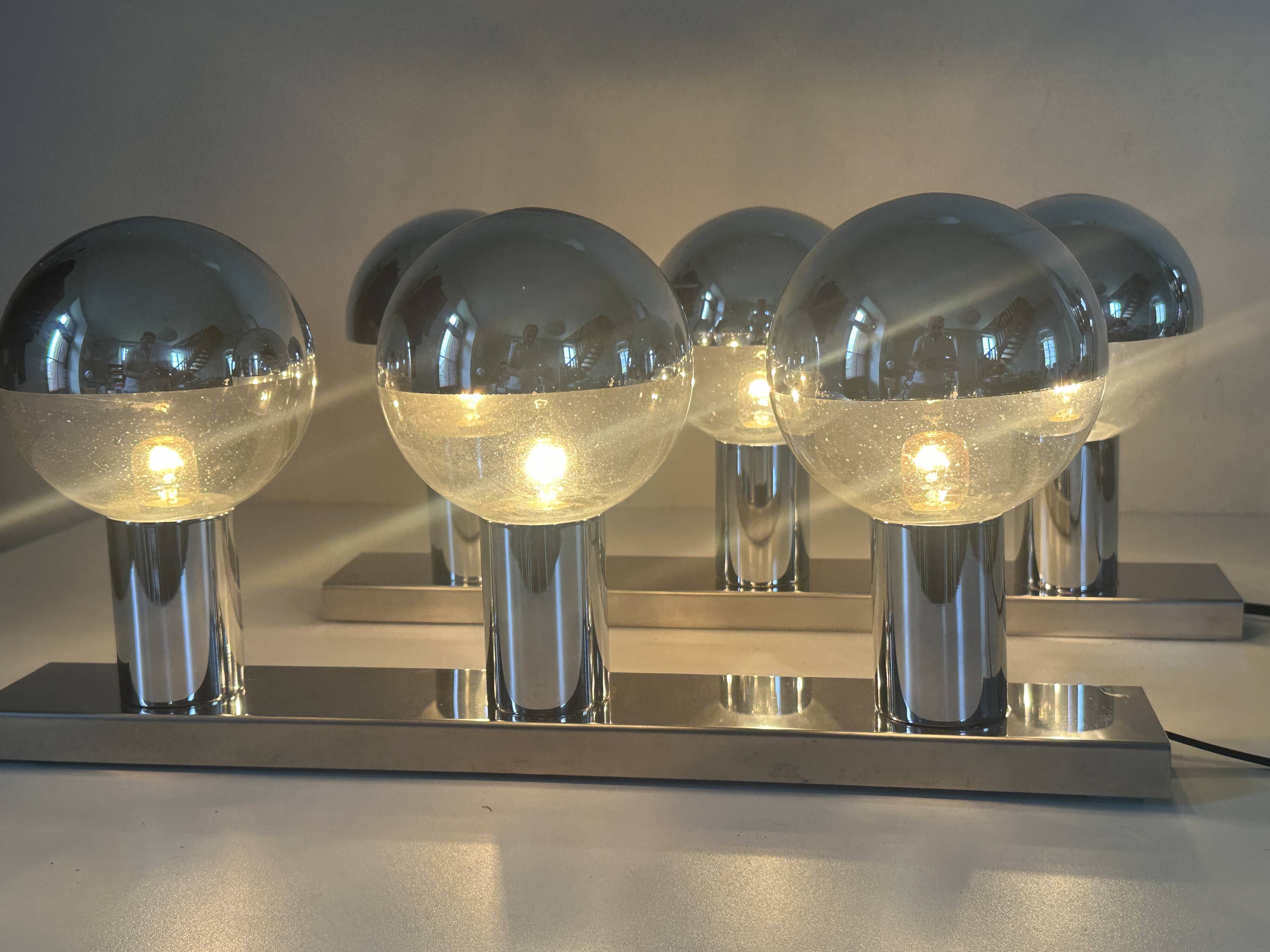 Pair of Motokko Ishii wall lights, vintage design, 70s