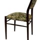 Vintage Dining Chair Flower Upholstery 1960s Teak
