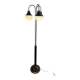 Vintage Italian three-light floor lamp