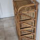 Small bamboo furniture and wicker drawers