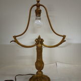 O. Lelievre bronze lamp by Susse Frères