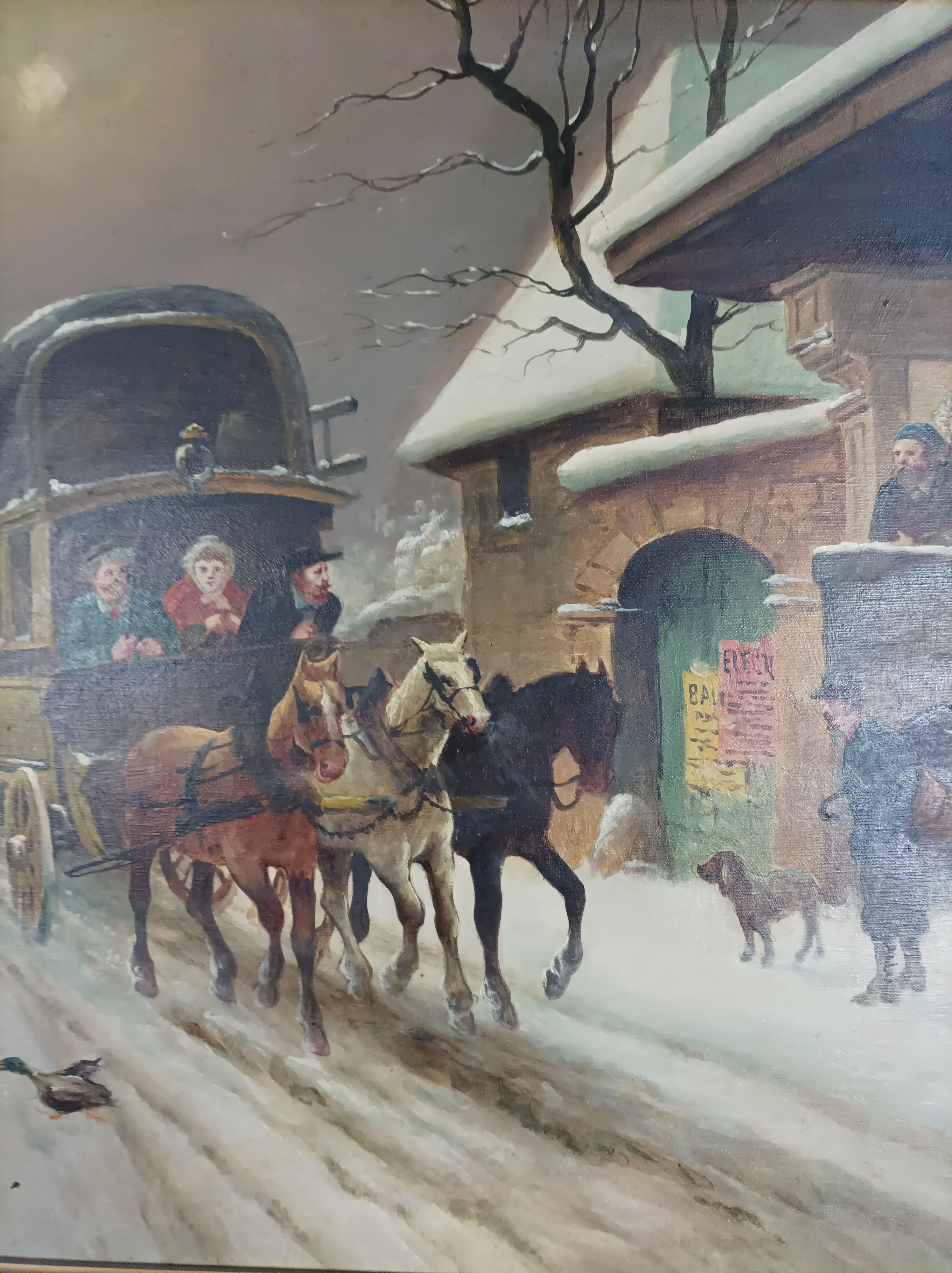 Oil on canvas by Lebrun