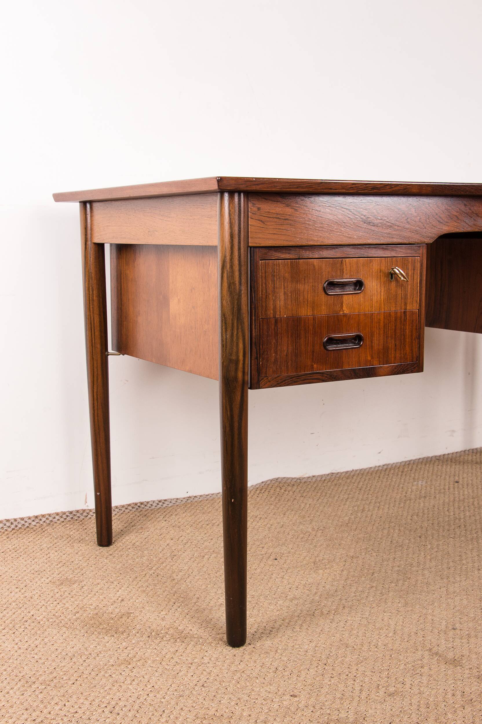 Danish Rosewood Desk by Arne Vodder 1960.