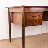 Bureau Danois en Palissandre par Arne Vodder 1960.
