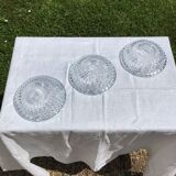Crystal ashtrays